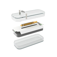 Customized Premium Acrylic Packaging Box for 0.5ml Cartridge / 0.7ml POD Packaging-1000 Pack Customized Label + Acrylic Box + EVA Foam Included