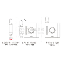 VAPMOD® V-MOD Kit with 900mAh Variable Voltage Battery