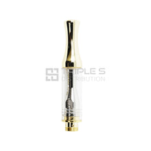 Authentic AC1003 Gold/Silver Metal Tip Cartridge with Ceramic Coil - 0.5/1.0ml - 50/100/800 pcs