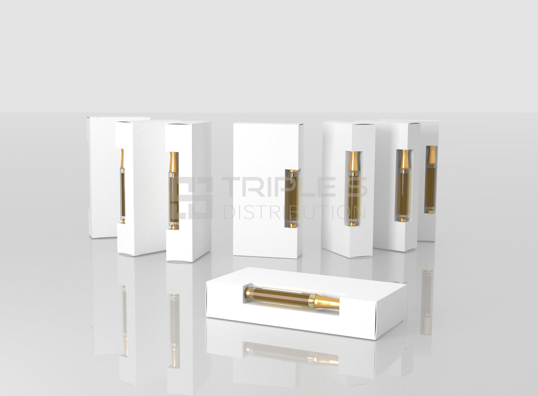 Customized Paper Box Cartridge Packaging for 0.5ml/1.0ml Cartridge - 2000pcs and up
